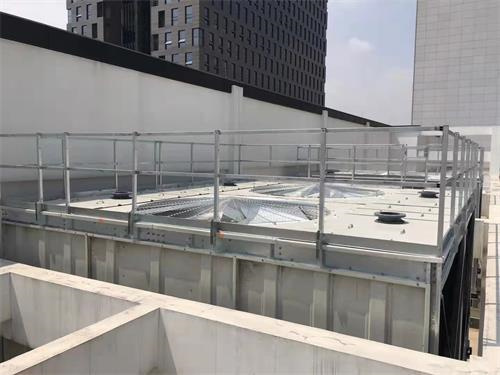 工業生產圓形冷卻塔出現噪音的解決方法
