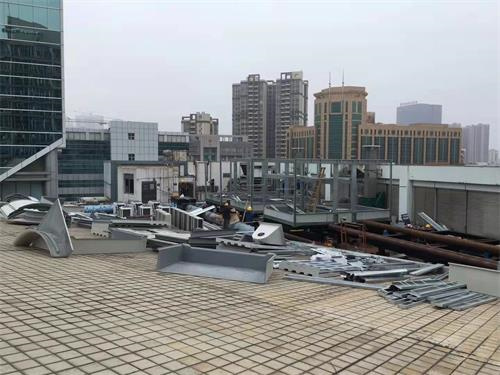 中央空調冷卻塔噪聲來源及降噪治理方法,中央空調冷卻塔圖片